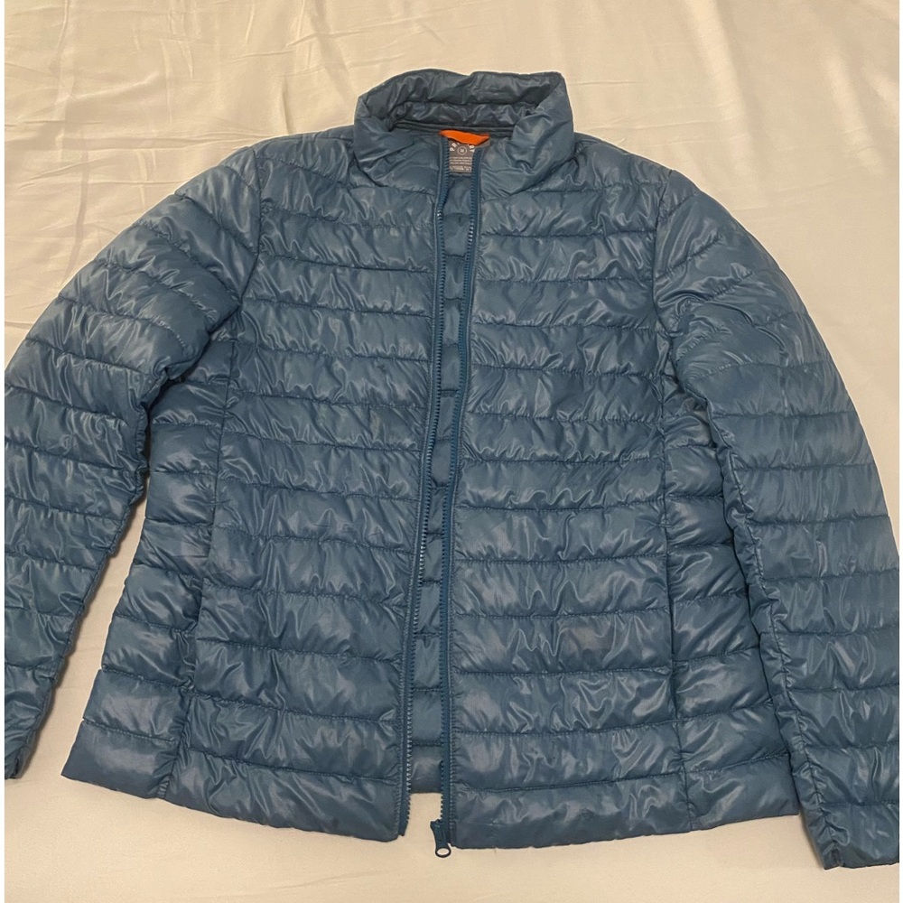 Primary Blue Puffer Jacket